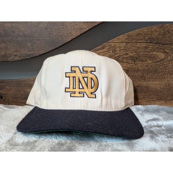 University Square Vintage Notre Dame Hat Cap College Made In USA - Picture 1 of 5